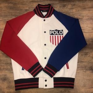 PoloRalphLauren USA Varsity Jacket Chariot of Fire